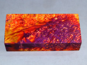 Stabilized Maple Burl Wood Mod Block